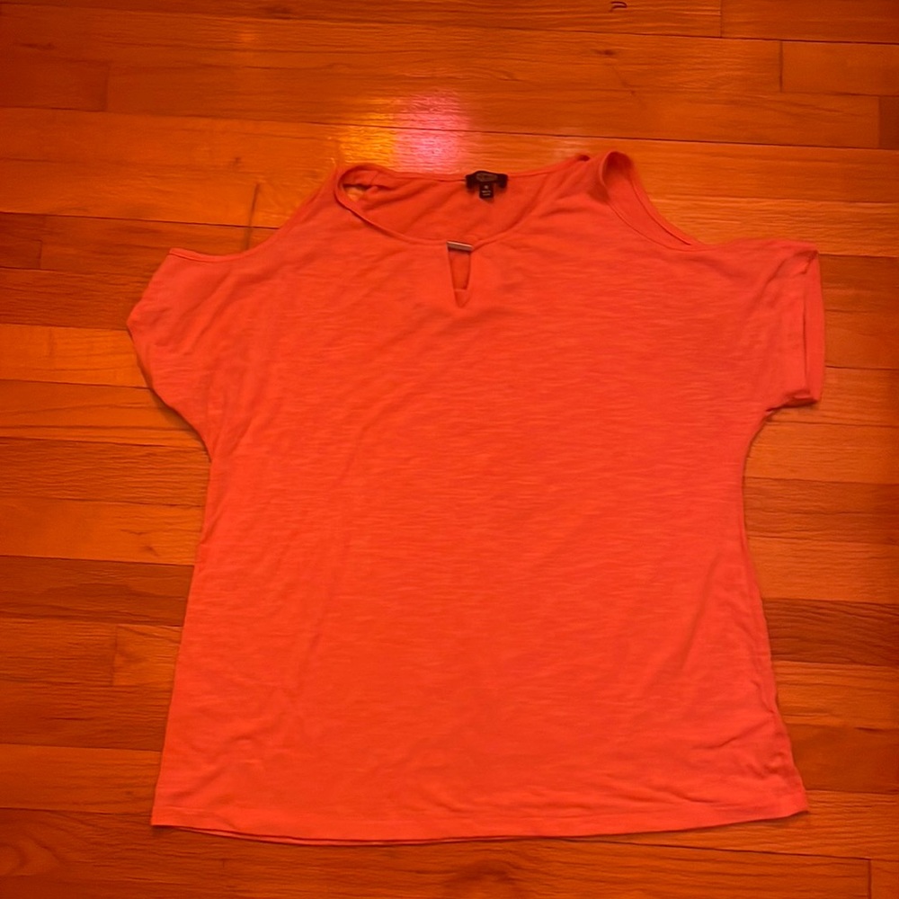 Peach Off the Shoulder Blouse